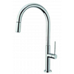 Plieger Rontessa keukenkraan met uittrekbare handdouche chroom 4333592