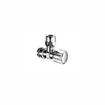 Schell Comfort hoekstopkraan knel m. comfort greep z. rozet 1/2"x3/8" debietklasse A chroom 1510002