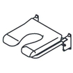 Handicare Handicare Linido douchezitting met zachte zitting (muur tot voorzijde 500mm) RVS wit 0607128