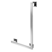 Emco Loft gebogen handgreep links chroom GA42643