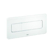Viega Visign for more bedieningsplaat wit glas-verkeerswit SW98280