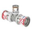Uponor S-Press Plus pers T-stuk verlopend 25x16x25mm SW246192