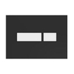 Plieger Flair bedieningsplaat DF Flair zwart/wit 16603S10008 0701127