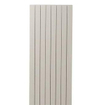 Vasco V75 Zaros V Designradiator 525X1800mm 1645 watt wit structuur 7241413