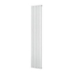 Plieger Siena designradiator verticaal enkel 1800x318mm 766W parelgrijs (pearl grey) 7253176