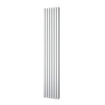 Plieger Siena designradiator verticaal dubbel 1800x318mm 1096W antraciet metallic 7253197