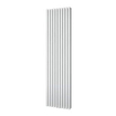 Plieger Siena designradiator verticaal dubbel 1800x462mm 1564W parelgrijs (pearl grey) 7253180
