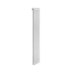 Plieger Florence designradiator verticaal 1800x322mm 903W antraciet metallic 7253341