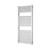 Plieger Imola M designradiator horizontaal met middenaansluiting 1230x500mm 802W zwart grafiet (black graphite) 7255010