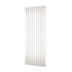 Plieger Cavallino Retto designradiator verticaal enkel middenaansluiting 2000x754mm 1666W wit 7255330