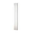 Plieger Cavallino Retto designradiator verticaal dubbel middenaansluiting 2000x450mm 1287W wit 7255356