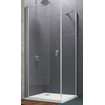 Huppe Design pure draaideur stn 100x190cm matzilver helder glas GA11407