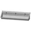 Intersan Sanilav wasgoot 180cm met 3 kranen inox 304 GA36158