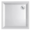 Plieger Kwadrant douchebak 80x80x5cm acryl wit 0941188