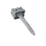 Walraven BIS Muurpen voor PVC B beugel thermisch verzinkt type 140 65 mm 1740083