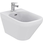 Ideal Standard Tonic II wandbidet met kraangat met overloop 35.5x56cm met verdekte bevestiging wit 0185627