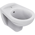 Ideal Standard Eurovit wandbidet m. kraangat wit 0185700