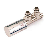 Comap Sar designset H-onderblok thermostatisch midden haaks + Sensitive M30 1/2x3/4 HOH 50mm inox SW204148