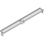 Aco FlexDrain E ShowerDrain RVS douchegoot opzetstuk zonder flens 887mm (excl. rooster/puthuis/stankslot) m. onderuitloop SW224241