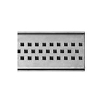 Easy Drain Multi rooster enkel Carre 7 90cm RVS OUTLETSTORE STORE31123