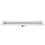 Easy Drain Compact 30 FF zero douchegoot 6x80cm enkele plaat met zijuitloop RVS 2302611