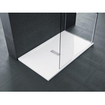 Novellini Ultra flat douchebak acryl rechthoekig 140x70x12cm incl. poten en sifon wit 0336012