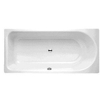 Bette Ocean bad plaatstaal rechthoekig 170x70cm met overloop voor wit 0340290