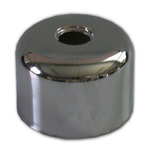 De Beer schroefrozet 3/4 20mm hoog 90mm buiten p/paar messing verchroomd 3430016