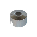 De Beer kraanrozet verchroomd 1/2 x40mm met uitsparing van 15mm voor montage op muur 3430031