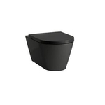 Laufen Kartell by Laufen wandcloset 37x54.5x35.5cm diepspoel rimless keramiek glossy black glans SW358277