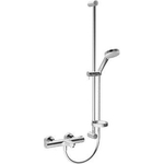 Hansa Prisma doucheset 90cm met badthermostaat en s koppeling chroom GA16308