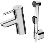 Hansa Hansavantis Styles wastafelkraan met handdouche met vaste uitloop 11.2cm chroom 0396334