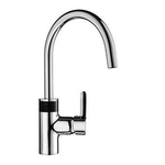 Kludi E GO keukenkraan electronisch batterij uitvoering chroom 0401029