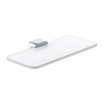 Kludi E2 planchet met opaalglas matwit 26x14cm chroom 0413160