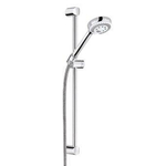 Kludi Logo glijstangset met handdouche 3S 60cm met doucheslang 160cm chroom 0413170