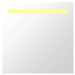 Plieger One spiegel met LED verlichting horizontaal 60x60cm SW105539