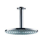 Hansgrohe Raindance Air hoofddouche 180 1/2 met plafond aansluiting 10cm chroom 0444138