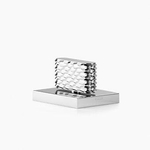 Dornbracht CL.1 stopkraan met geruite draaiknop linkssluitend 1/2 met rozet 6x4.7cm chroom 0481139