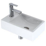 Plieger Houston fonteinset compleet 37x23cm links wit 4970140