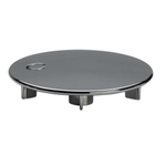 Viega domoset afbouwdeel voor douchebakafvoer 52mm chroom 0500311