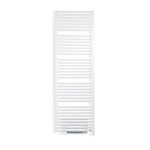 Vasco Iris HD-EL-BL elektrische designradiator met blower 1790x500mm, 1000W zwart structuur (RAL9005) SW224697