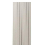 Vasco V100 Zaros V Designradiator 525X2000mm 2243 watt wit structuur 7241425
