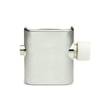 Vasco ventielset haaks met afdekkapje recht chroom GA22269