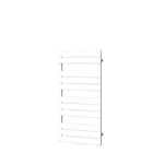 Plieger Genua M designradiator horizontaal middenaansluiting 1120x550mm 558W donkergrijs structuur SW225734