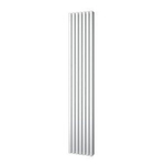 Plieger Siena designradiator verticaal dubbel 1800x318mm 1096W mat zwart SW224607