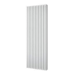 Plieger Siena designradiator verticaal dubbel 1800x606mm 2030W mat zwart SW224609