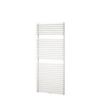 Plieger Florian Nxt M designradiator enkel horizontaal met middenaansluiting 1406x500mm 759W zwart grafiet (black graphite) 7255418