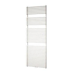 Plieger Florian Nxt M designradiator enkel horizontaal met middenaansluiting 1710x500mm 901W donkergrijs structuur 7255433