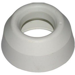 De Beer Mulet valpijpverbinding 44x48mm wit 0730114