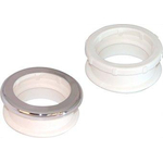 De Beer Mulet valpijpverbinding 95 S 44x55mm wit 0730262